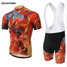 Xintown бренд Велосипедная форма Велосипедный Спорт Одежда/дышащий велосипед Костюмы Велонаборы/короткий рукав Майки спортивные Наборы для ухода за кожей