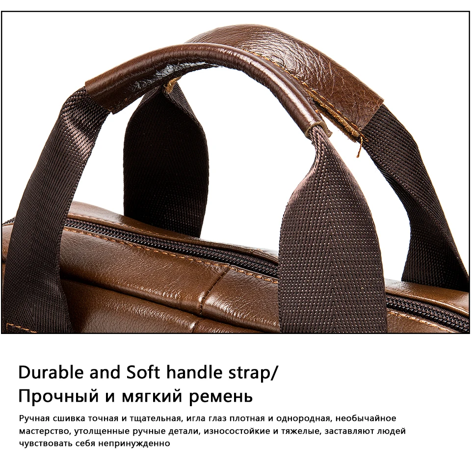 Men's Shoulder Bag Men Genuine Leather Casual Purses and Handbags for Money Ipad Crossbody Bags Gifts bolsas male20