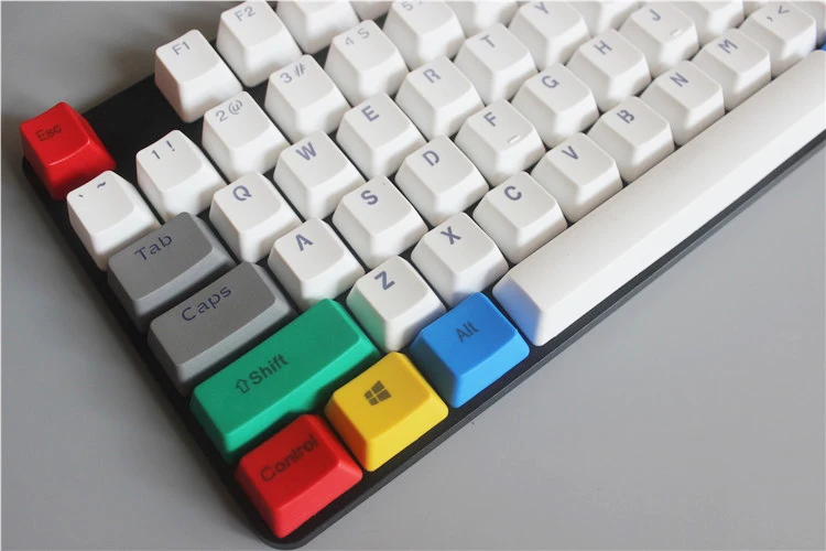 NPKC 10 штук RGB толстый pbt клавишный колпачок от производителя профиль модификаторы для переключатели Cherry MX 61-ключ 87-ключ 108-клавиша механическая клавиатура