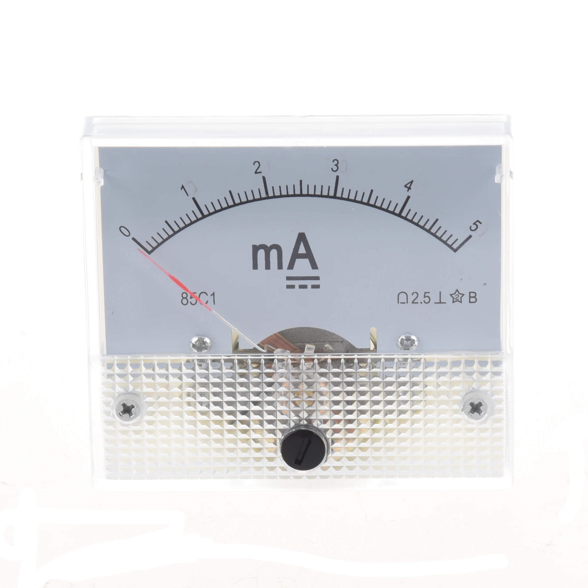 Class 2.5 Accuracy DC 0 5mA Analog Panel Meter Amperemeterin Current