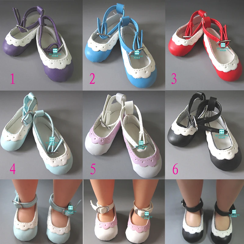Wholesale 6.5cm leather shoes for dolls 1/4 BJD Doll and Wholesale 6.5cm leather shoes for dolls 1/4 BJD Doll and