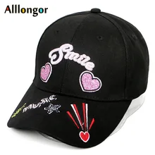 Лето, Женская Бейсболка, бейсболка с буквенным принтом, вышивка, хлопок, Gorras Casquette Femme, черная, белая, в стиле хип-хоп, Корейская шапка