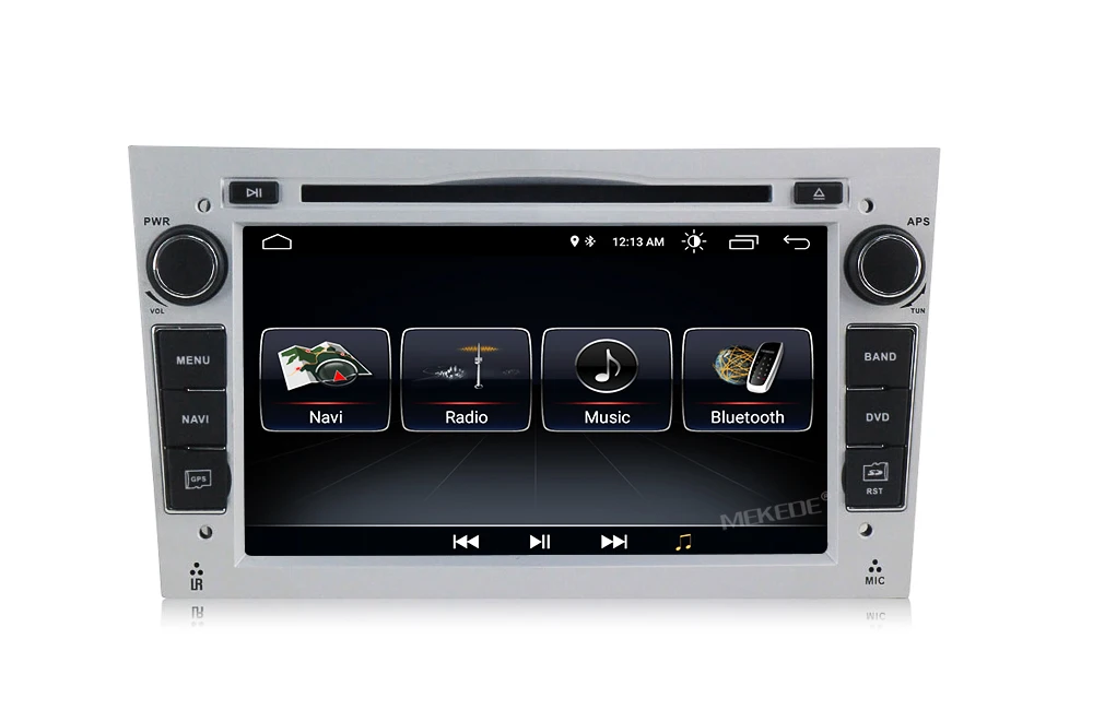 2DIN Android8.1 HD экран 1024*600 Автомобильный мультимедийный плеер для Opel Astra Vectra Antara Zafira Corsa с радио gps dvd плеер