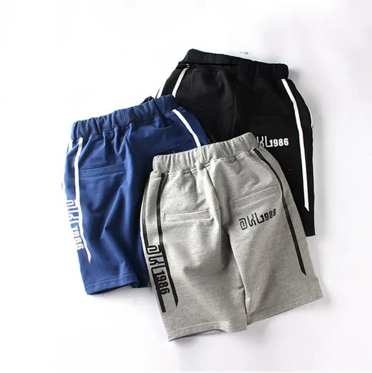 Шорты для мальчиков с эластичным поясом на возраст 5 13 лет|shorts for boys|summer shorts boyscotton