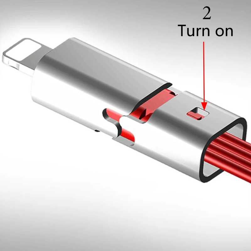 Непродуваемый Micro usb type C 8-контактный кабель зарядное устройство Шнур для передачи данных для iPhone XS Max 6 7 8 Plus huawei Xiaomi USB-C USBC type-C Быстрая зарядка