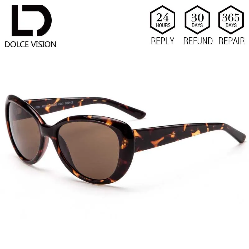 

DOLCE VISION Cat Eye Glasses Women With Prescription 1.67 Index Lens Myopia Glasses Brand Design Eyewear Ladies Spectacles New