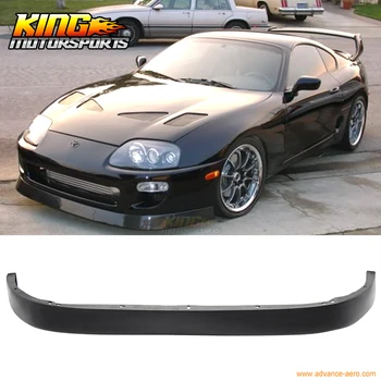 

Fit For 93-98 94 95 96 97 98 Toyota Supra Urethane P Style Front Bumper Lip Spoiler PU