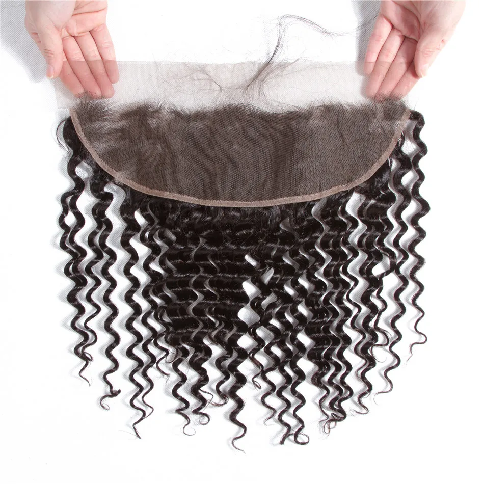 Deep Wave Bundles With Frontal Closure 100% Raw Indian Remy Human Hair With ClosurePre Plucked Lace Frontal Closure With Bundles Deep Wave Bundles With Frontal Closure 100% Raw Indian Remy Human Hair With ClosurePre Plucked Lace Frontal Closure With Bundles
