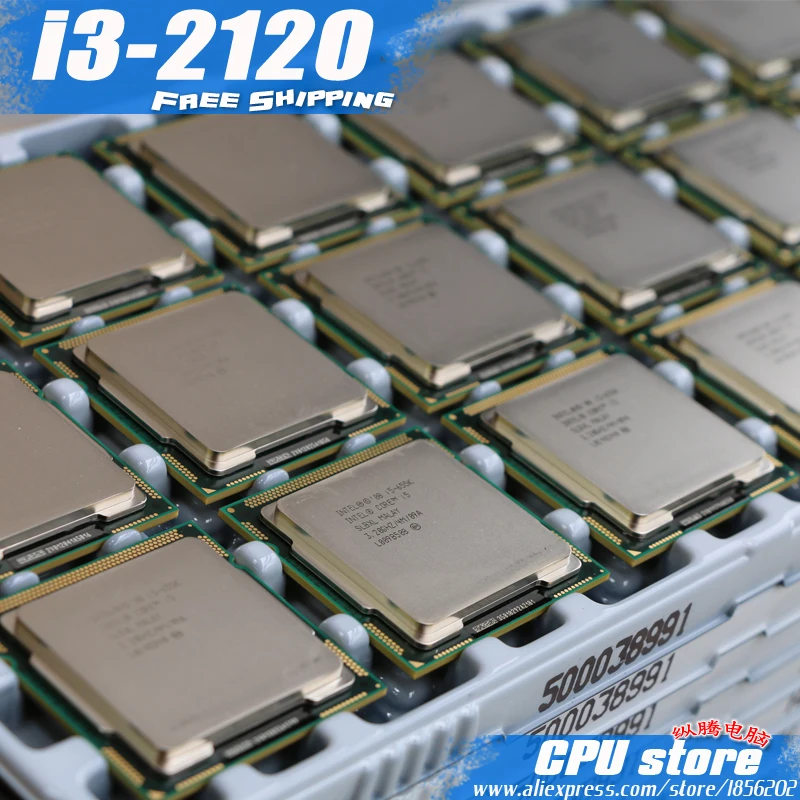 Процессор Intel Core I3 2120 3M cache 3,3 GHz L3 = 3M LGA 1155 TDP 65W настольный процессор i3-2120(Рабочая