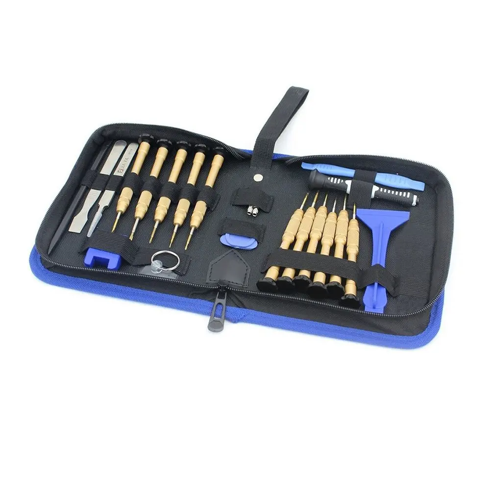 

JF-8151 24 in 1 Universal Repair Tool Set with Bag Cell Phone Repair Tool Kits for Phone Repair Tools