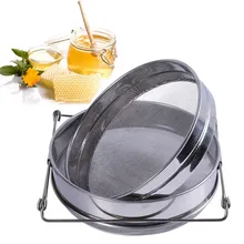 24,5x10 см из нержавеющей стали медовая сито сети Нержавеющая сталь сетчатый фильтр для экрана Инструменты для пчеловодства столовые приборы для меда# jj20