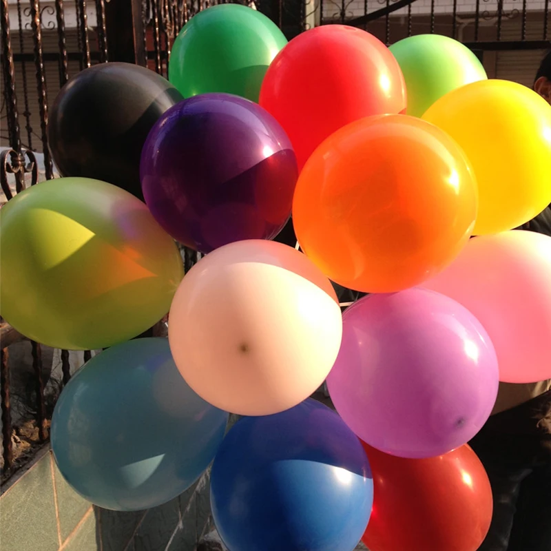 5 шт. 18 дюймов цветные латексные шары гелиевые надувные дутые шары для свадьбы и дня рождения праздничные украшения: воздушные шары