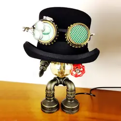 GEARDUKE верхняя одежда в стиле стимпанк шляпа Кепка goggle реквизит Волшебная Шляпа Готический Ретро Рок Хэллоуин косплей маскарад Вечерние