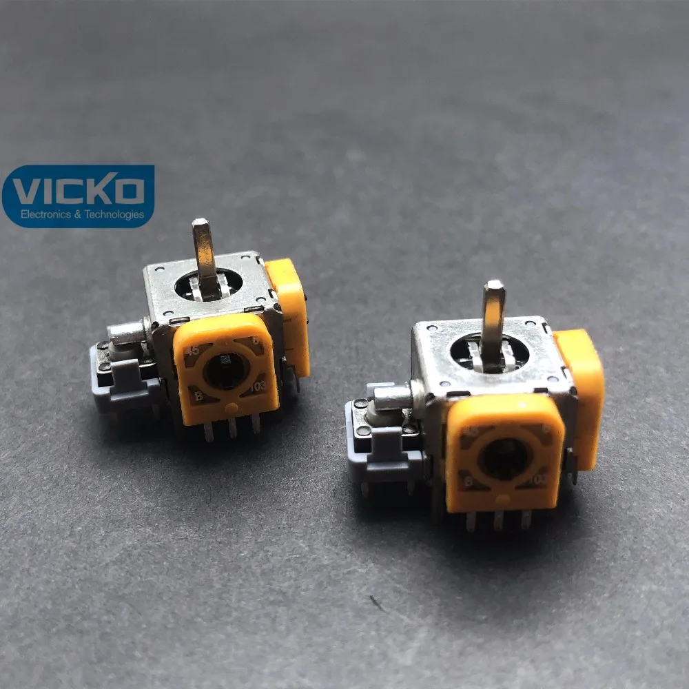 [VK] Taiwan FIM10K gamepad controls B10K playstation game handle rocker potentiometer + hat switch