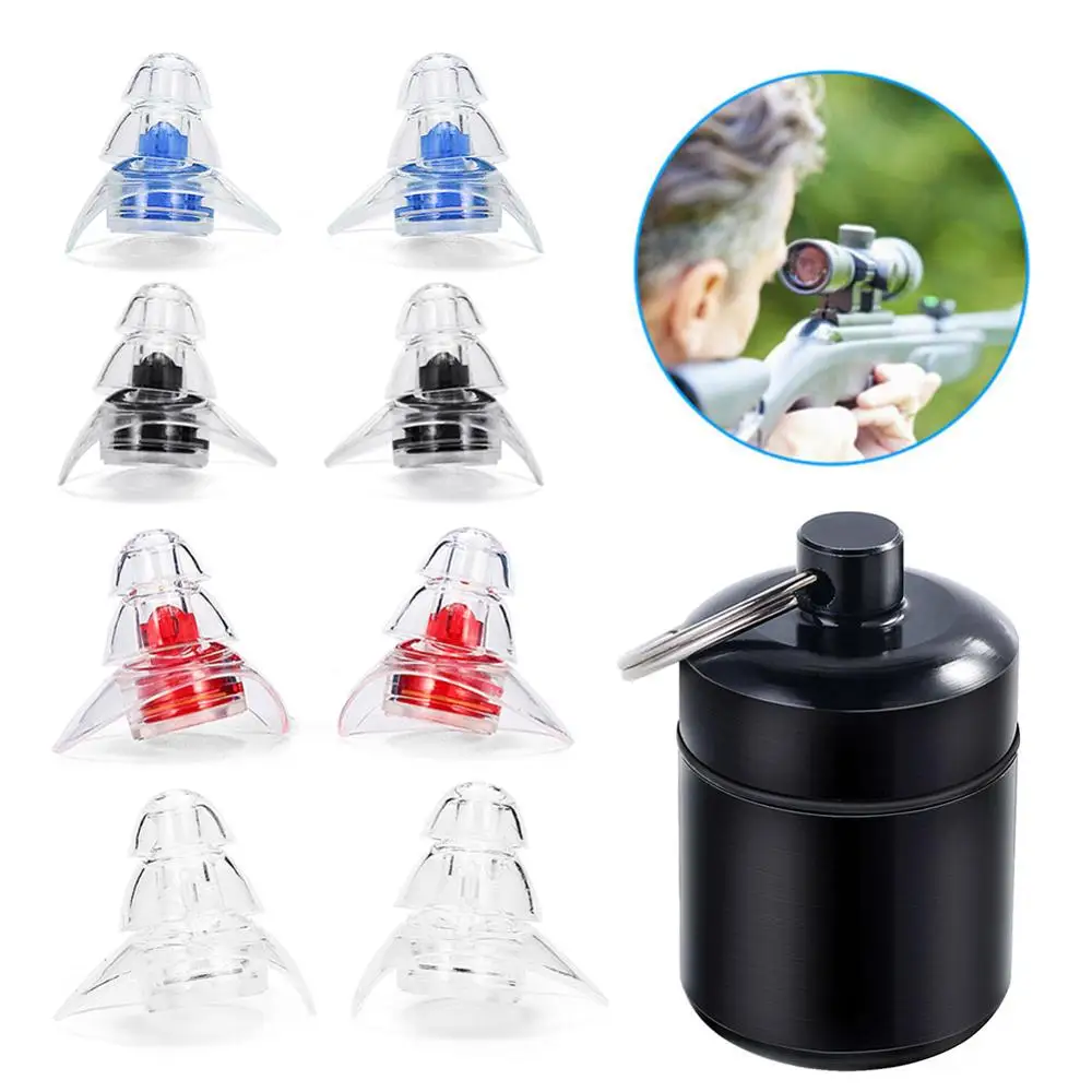 

Soft Silicone Ear Plugs Ear Protection Reusable Professional Music Earplugs Noise Reduction For Sleep DJ Bar Bands Sport 1 Pair