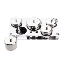 Небьющаяся Прочная нержавеющая сталь 5 чашек Стерилизация Дезинфекция дезинфицирующая банка салон парикмахерские инструменты гермицидные контейнеры