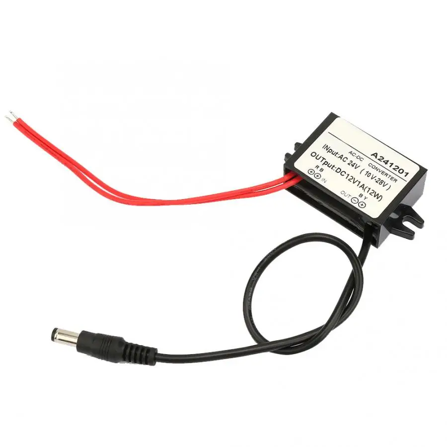 

AC 10-28V to DC 12V Buck Converter AC-DC Step Down Power Supply Module DC Output Head