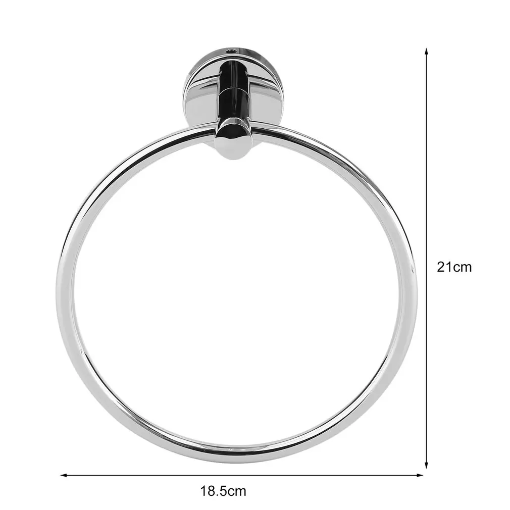 Хромированное кольцо для полотенец JOMOO современный стиль держатель для полотенец Настенная вешалка для ванны круглая форма аксессуары для ванной комнаты
