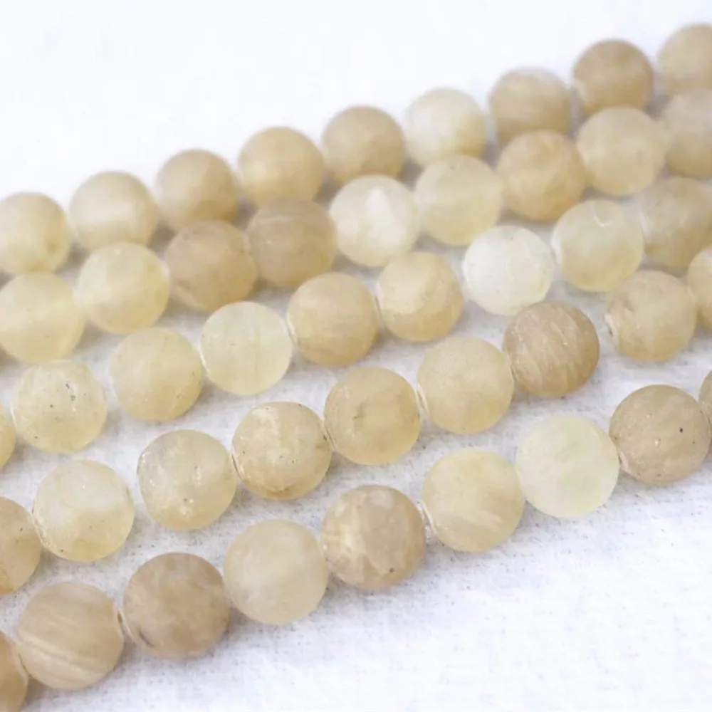

Wholesale Natural Matte Cherry Quartz Beads,4mm 6mm 8mm 10mm 12mm Quartz crystal Round Beads.DIY Jewelry Making Beads