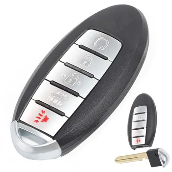 Keyforkess 433.92MHz ID47 Chip FCC: CWTWBIG744 sostituzione Smart Remote Car Key Fob 5 pulsante per Nissan Armada 2017 2018 - KEYECU 433 92MHz ID47 Chip FCC CWTWBIG744 sostituzione Smart Remote Car Key Fob 5 pulsante