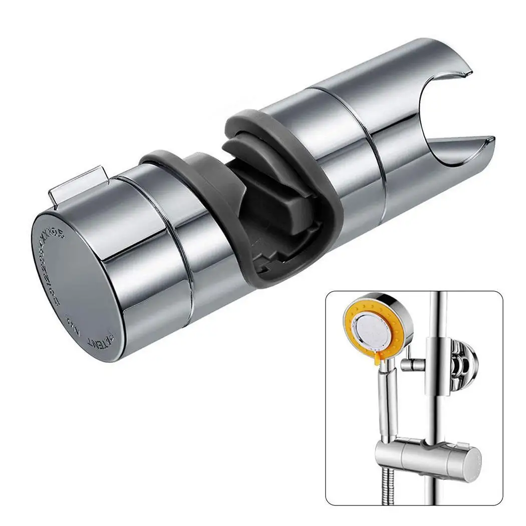 

Replacement ABS Shower Head Bracket Holder Grey for 18-25mm Home, Bathroom, etc Diameter