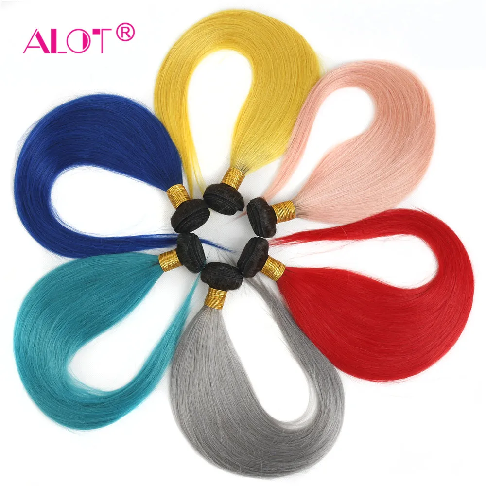 ALOT Pre Colored Brazilian Staright Human Hair Bundles Deal Ombre Straight Human Hair Extension T1b/Red Non Remy Human Hair ALOT Pre Colored Brazilian Staright Human Hair Bundles Deal Ombre Straight Human Hair Extension T1b/Red Non Remy Human Hair