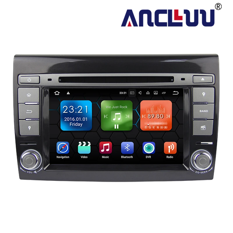 Android 8,1 dvd-плеер автомобиля для Fiat Bravo 2007 2008 2009 2010 2011 2012 2013 автомобилей стерео радио GPS с bluetooth, Wi-Fi 2G Оперативная память