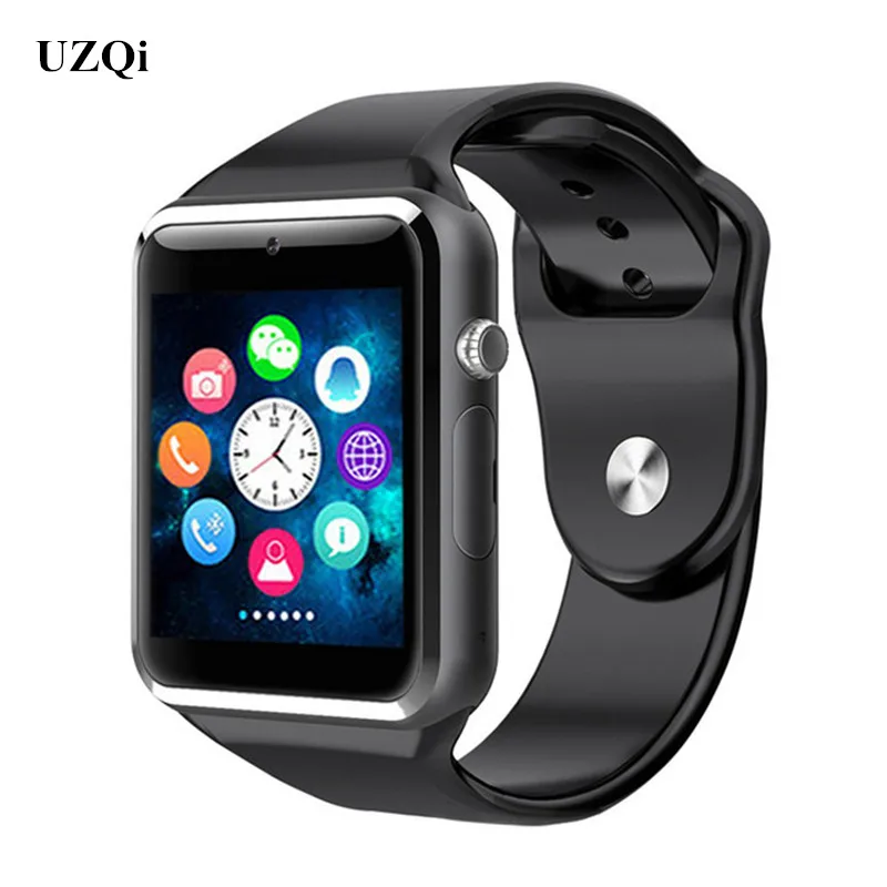 

UZQi Smartwatch SIM Card Fitness Sport Activity Tracker Phone IOS Android PK DZ09 V8 GT08 Smart Watch with Camera for Men Women