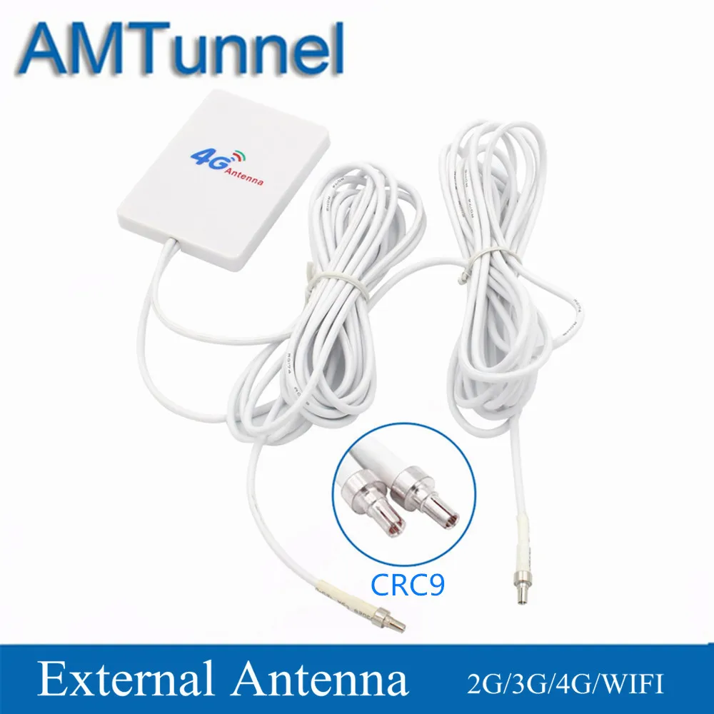 5M 4G антенна CRC9 28dBi антенна Wi-Fi 3g LTE Антенна 700-2700 МГц двойной кабель для huawei E3372 E3276 Vodafone K5007 zte маршрутизаторы