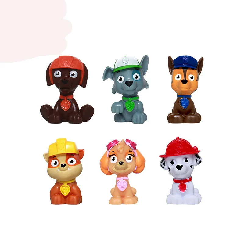 

Genuine One Piece Paw Patrol dog Canine Patrol 4-5cm Dogs Russian Anime Action Figures kids Toy Patrulla Canina Gift for Kids