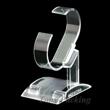 Tonvic оптом 20 Clear View витрина для часов держатель 9 см(высота