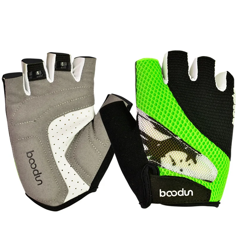 BOODUN Cycling font b Gloves b font Half Finger Bike font b Gloves b font Shockproof