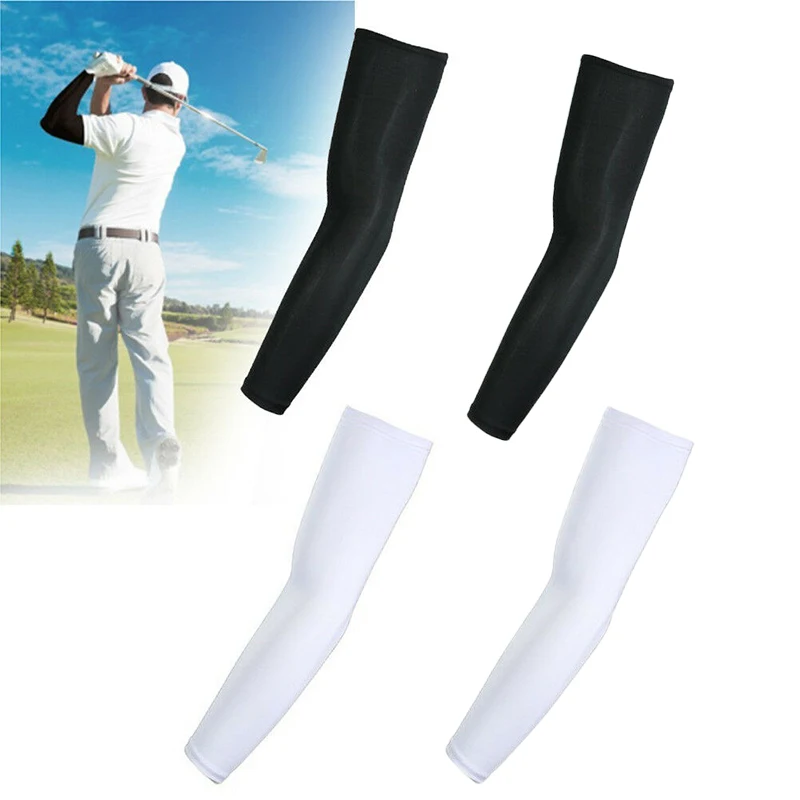 Fashion Outdoor Functional Cool Arm Sleeves Sun Protection UV Cover Half-Finger