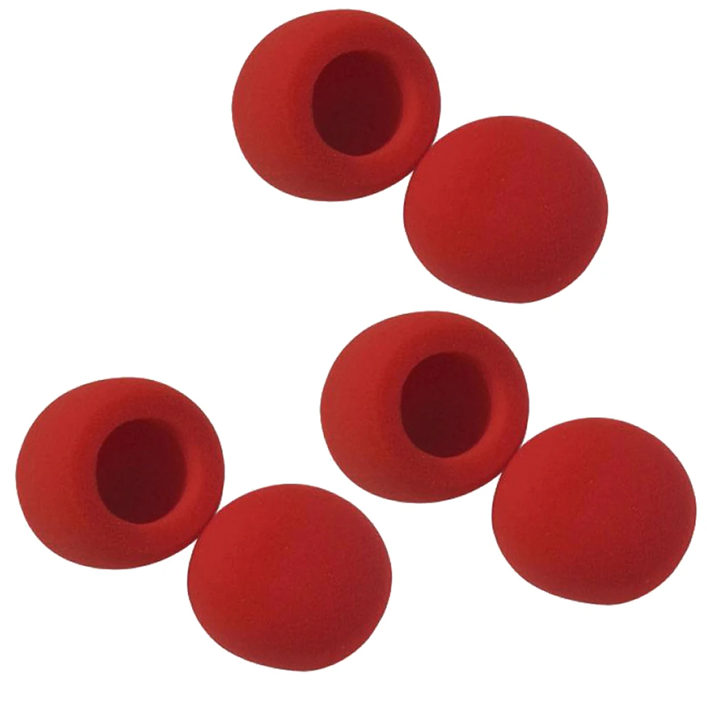 

6 Pack Foam Microphone Cover Thick Handheld Stage Mic Windscreen