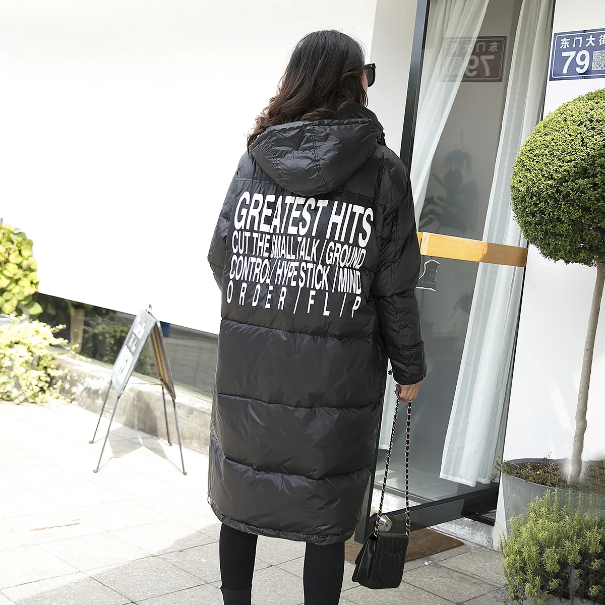 taille Bas Mince 100 Plus Veste Vêtements Vers Kg 90130 Style 2018 jaune Étendu Noir Nouvelle Graisse De pourpre coréen Robe Femmes Défilé D'hiver Sœur Le Mode XRaEwx