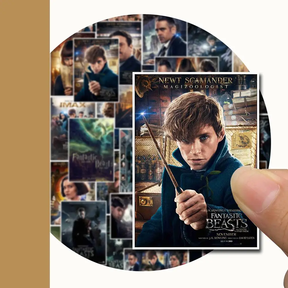 25PCS Fantastic Beasts Stickers Pack music Sticker For DIY Skateboard Motorcycle Luggage Laptop Cartoon Sticker Sets