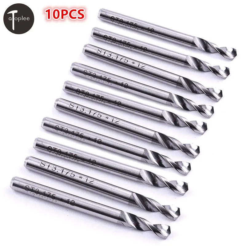 High Hardness 10Pcs Alloy PCB Print Circuit Board Carbide Micro Drill