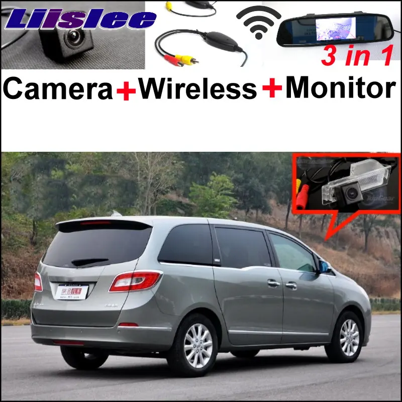 

Liislee 3in1 Special WiFi Rear Camera + Wireless Receiver + Mirror Monitor Parking BackUp System For Buick GL8 2011~2014