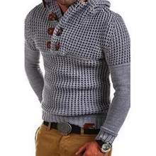 SHUJIN весенний мужской свитер, модный однотонный мужской свитер с длинным рукавом, s свитера, повседневная трикотажная верхняя одежда, пуловер размера плюс, мужской свитер