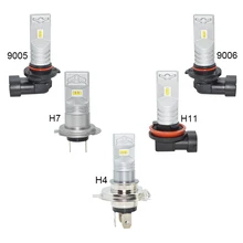 H7 светодиодный H1 H3 h4 H11 hb4 9006 hb3 9005 туман светильник 12V 24V 3200lm H4 головной светильник CSP светодиодный светильник светодиодный автомобилей лампочки белый 6000k