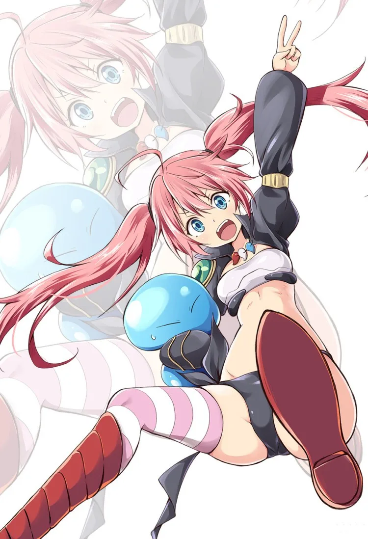 Постеры в стиле Косплей Rimuru Tensei Shitara Suraimu datt Ken постеры с фигурами 8 разных дизайнов