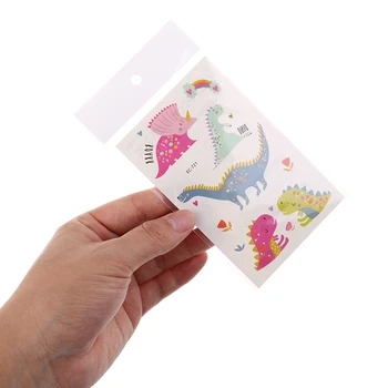 

10 Sheets Dinosaurs Tattoo Stickers Children Birthday's Gift Fake Tattoo Kids Tatuajes Body Art Waterproof Temporary Tattoo Taty