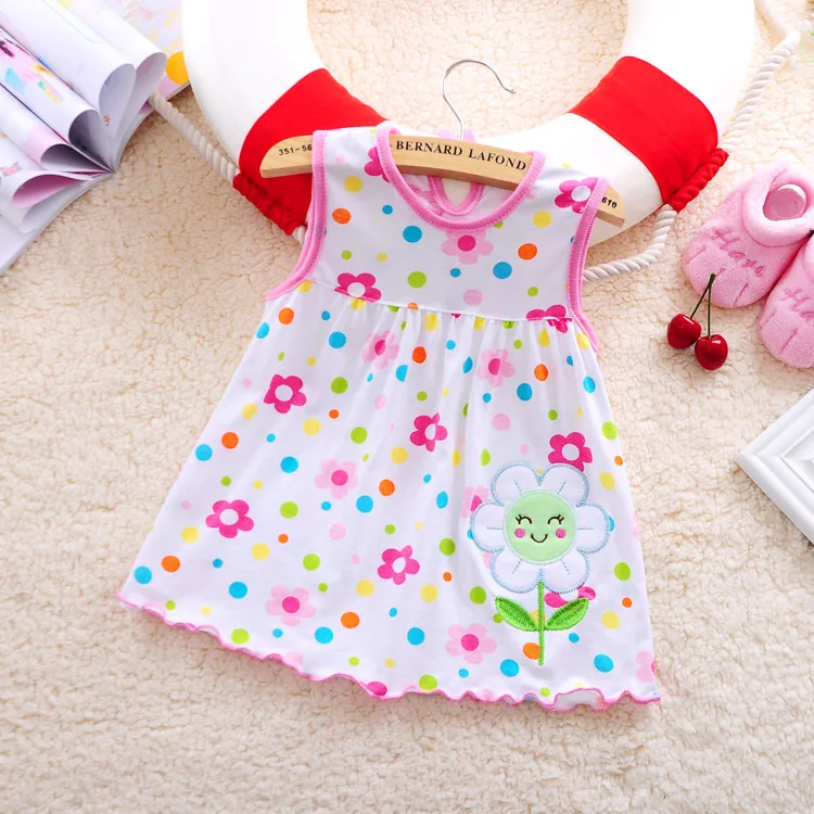 

Princess 0-2years Kids Cotton Clothing Summer Children's Clothes Low Price Birthday Dress baby girl dress baby Dresses