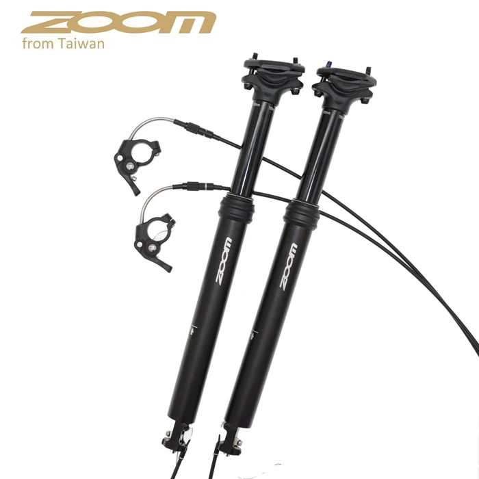 Zoom Dropper Seatpost internal Routing Height Adjustable MTB 100MM Travel bike seat post 30.9 31.6