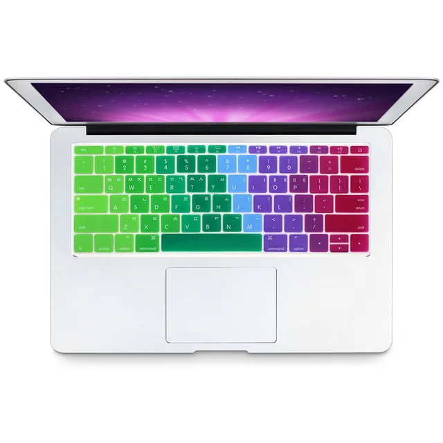 Чехол для клавиатуры из мягкого силикона США MacBook New Pro 13 дюймов A1708 (версия 2016 без