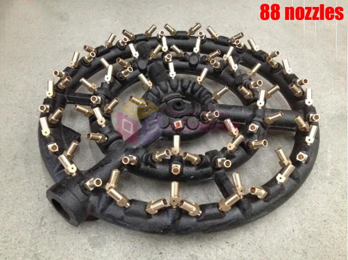 

44 Tips 88 Nozzles Gas Jet Tips Burner for Kitchen Cooking 10 Tips Jet Burner Natural Gas LPG 20 Nozzles Jet Burner