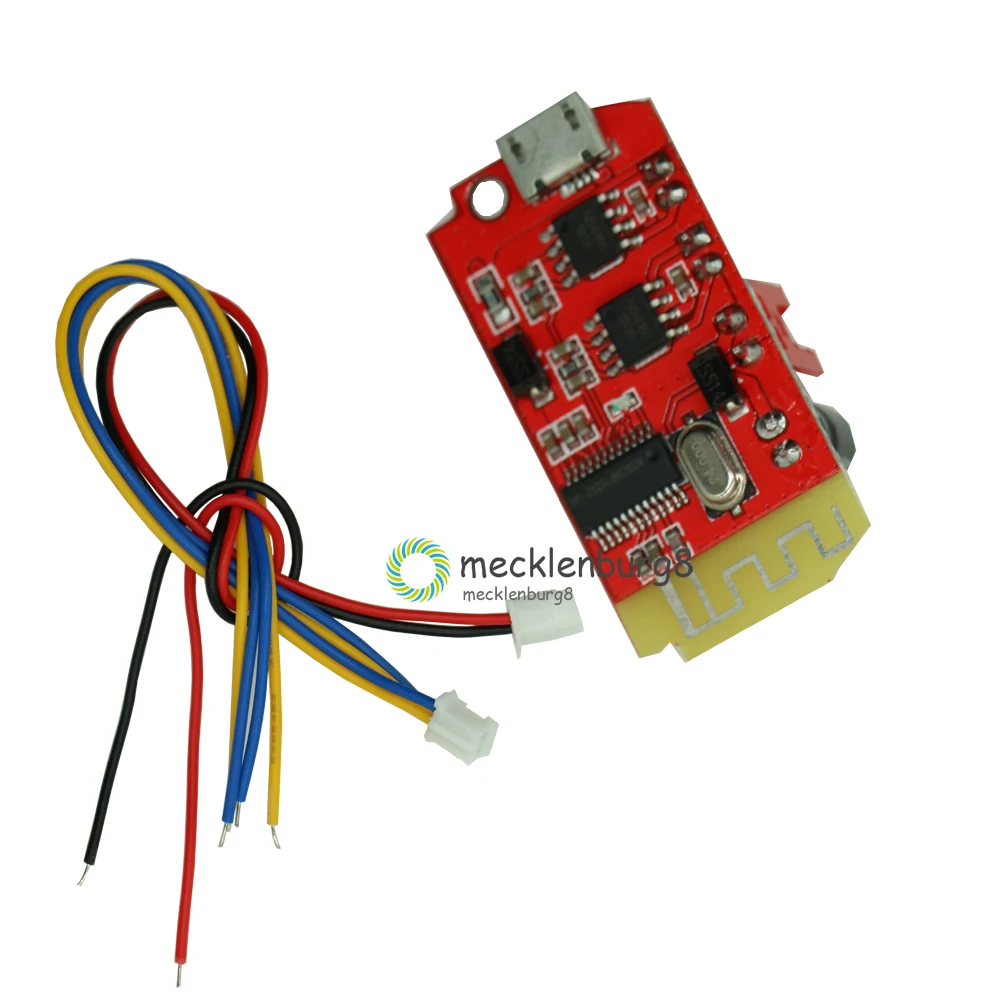 

DC 3.7V 5V 3W Digital Audio Amplifier Board Double Dual Plate DIY Bluetooth Speaker Modification Sound Music Module Micro USB