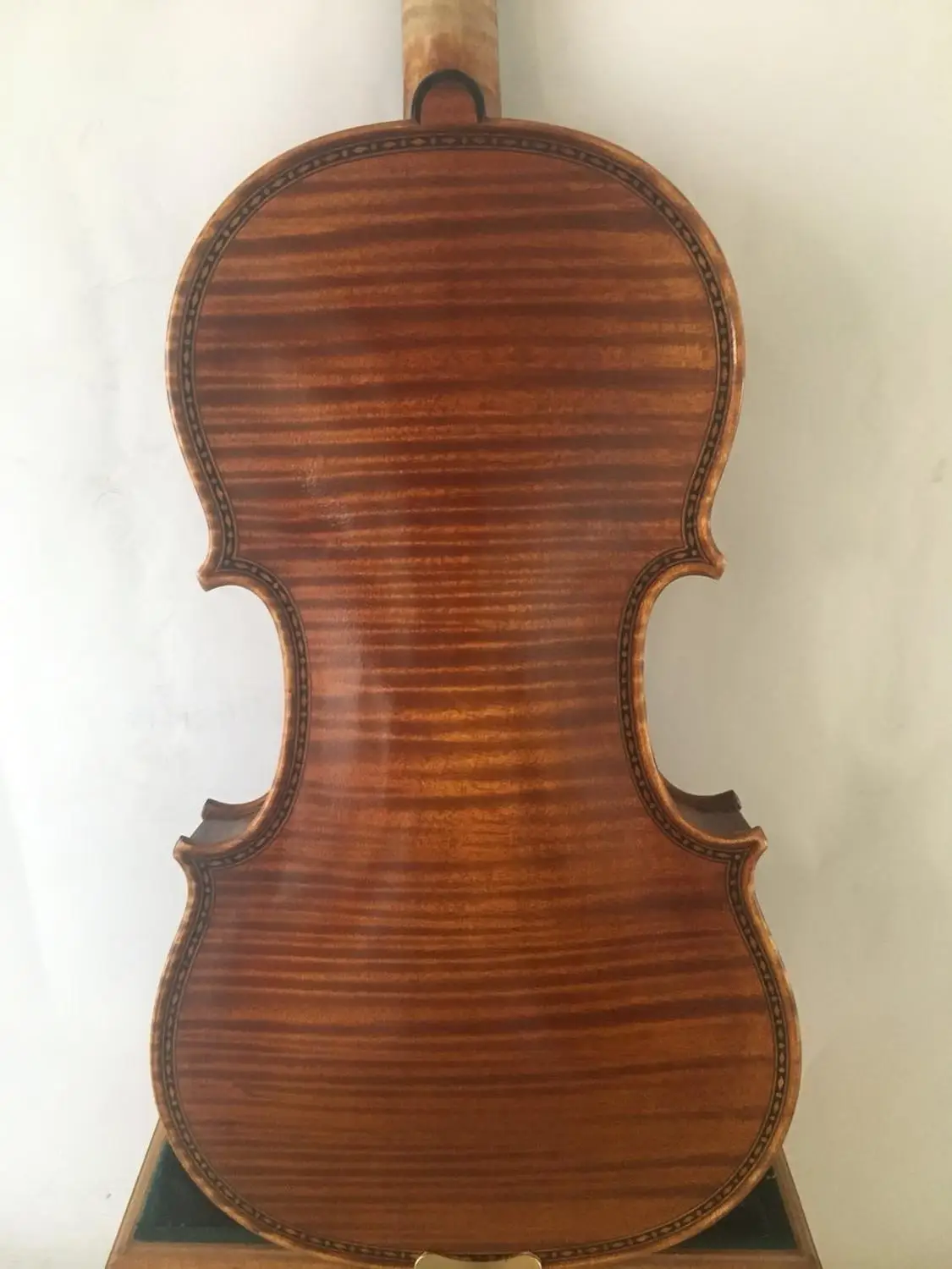 

Master 4/4 violin Hellier model shell inlay handcarved full hand made violin