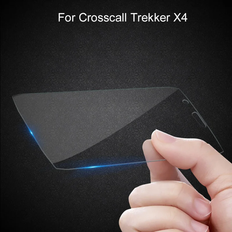 JRZ 5.5 inch For Crosscall Trekker-X4 Phone Glass Film Screen Protector Ultra Thin Film Transparent Protective Tempered Film