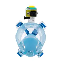 Взрослых анфас Анти-туман Дайвинг маска Высокое качество подводное плавание очки широкий вид для Gopro Камера